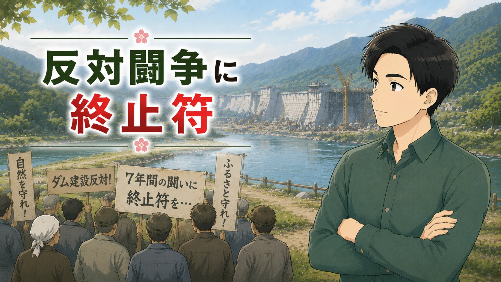 ダム反対闘争に終止符