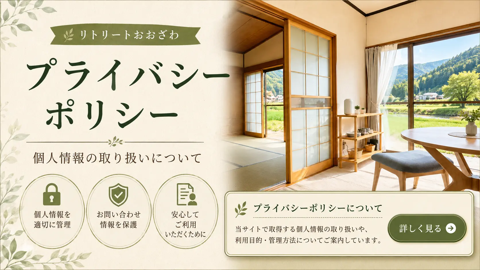 プライバシーポリシー