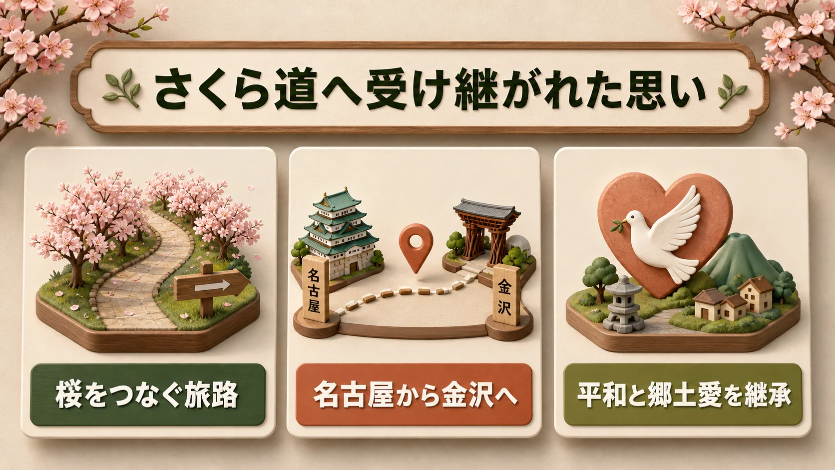 ①さくら道へ受け継がれた思い