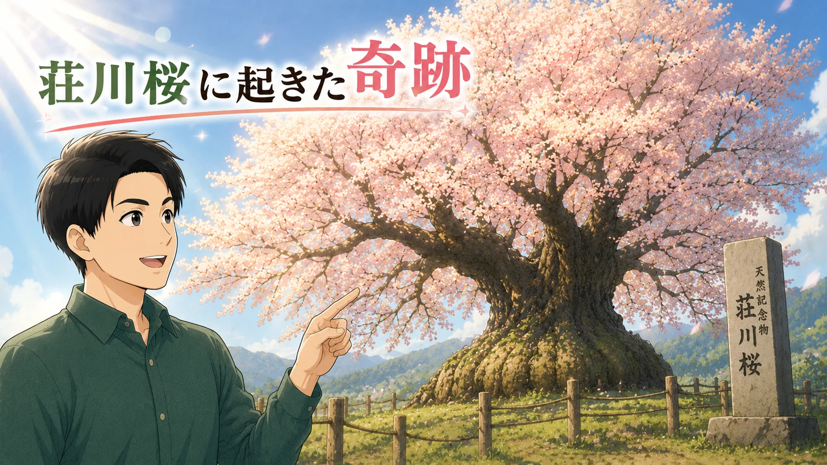 荘川桜に起きた奇跡