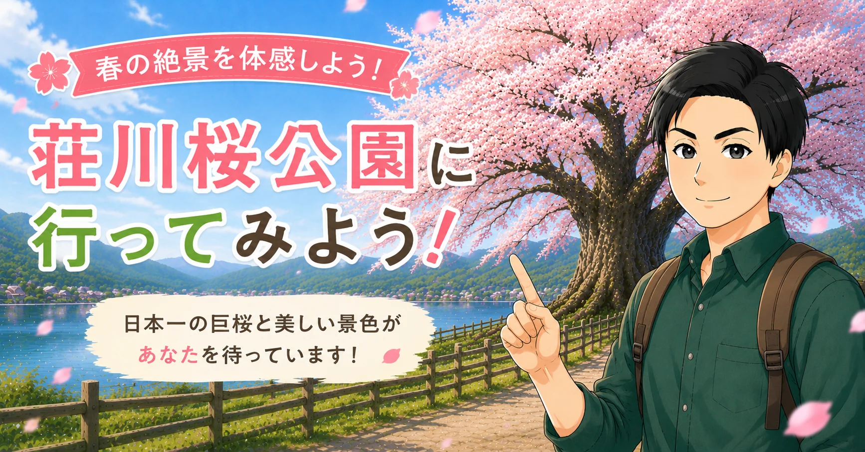荘川桜公園に行ってみよう