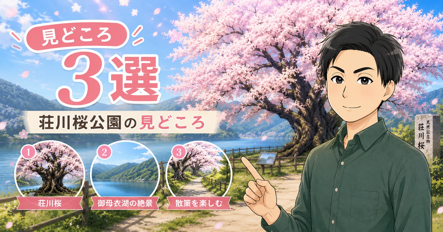 荘川桜公園の見どころ3選