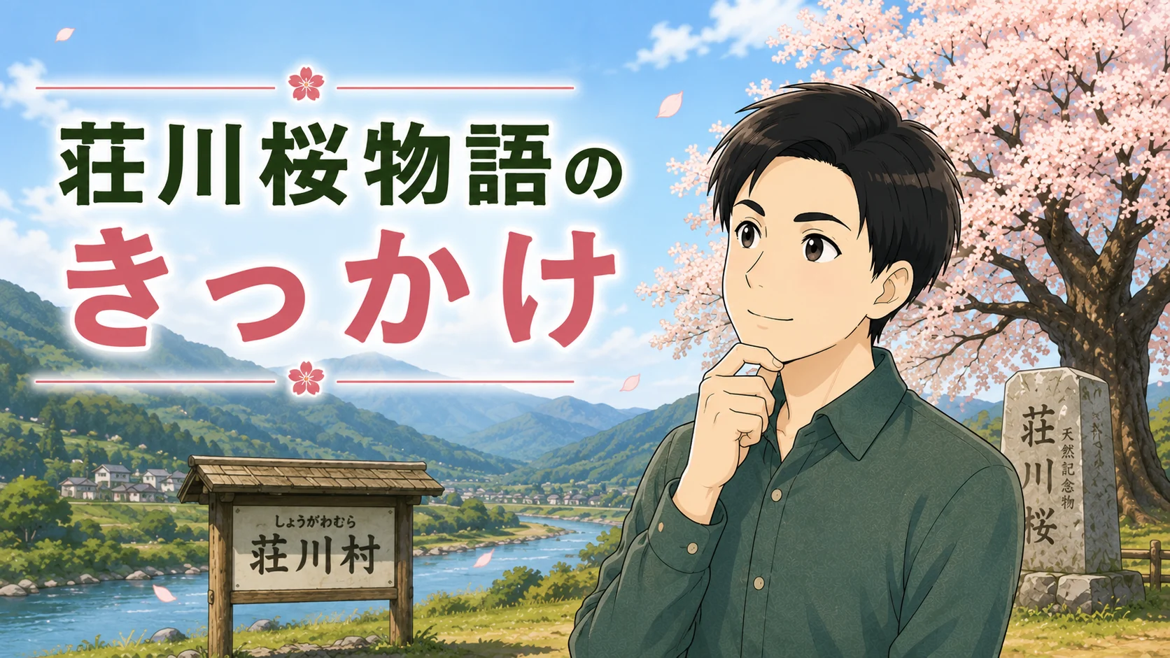 荘川桜物語のきっかけ