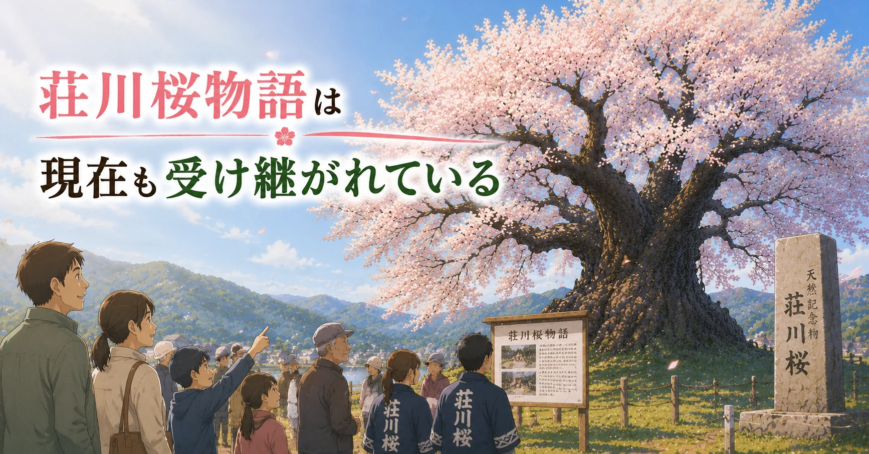 荘川桜物語は現在も受け継がれている
