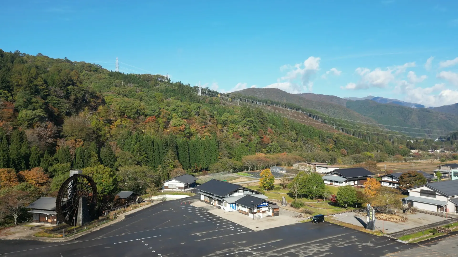 心打亭（荘川そば）
