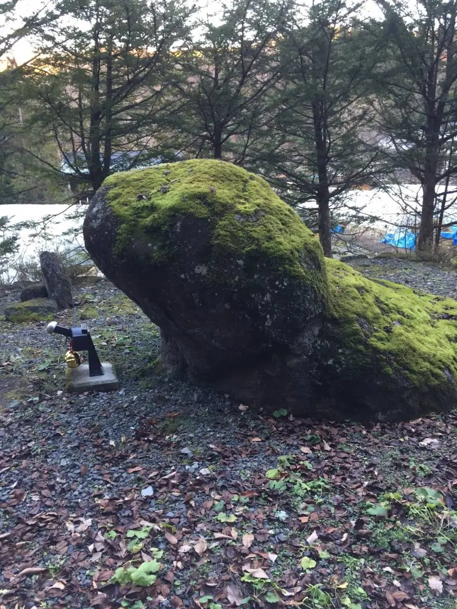 岐阜県の子宝パワースポット「珍棒岩」の場所