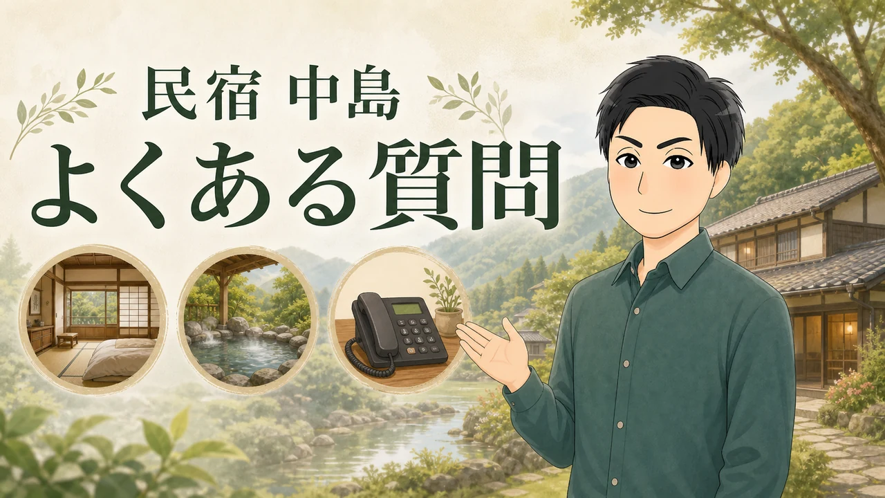 民宿 中島に関するよくある質問