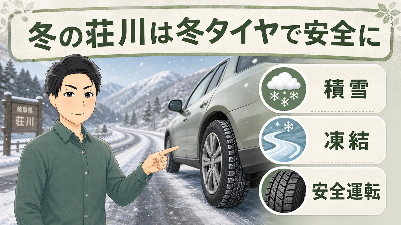 ③冬に訪れる際は冬タイヤが必須