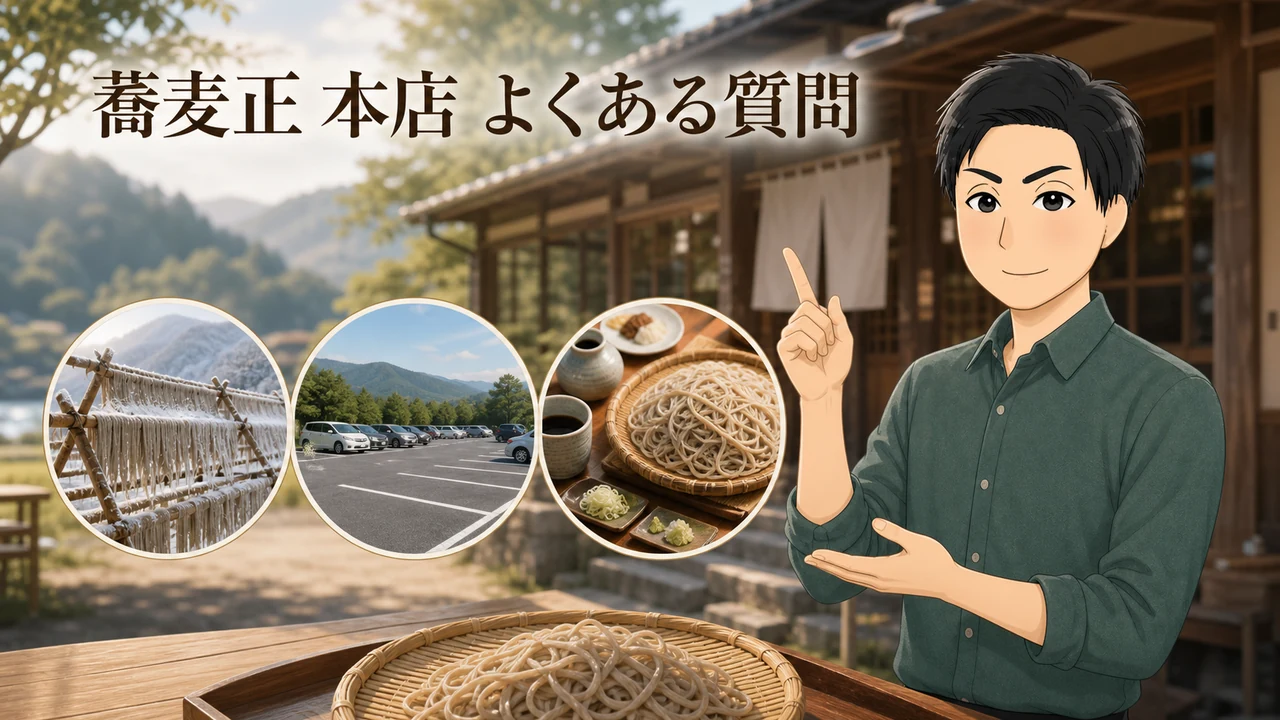 蕎麦正 本店に関してよくある質問