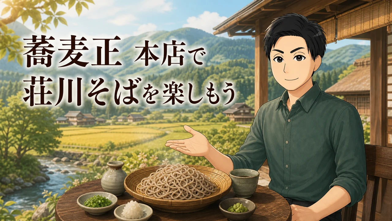 蕎麦正 本店で荘川そばの味を楽しもう
