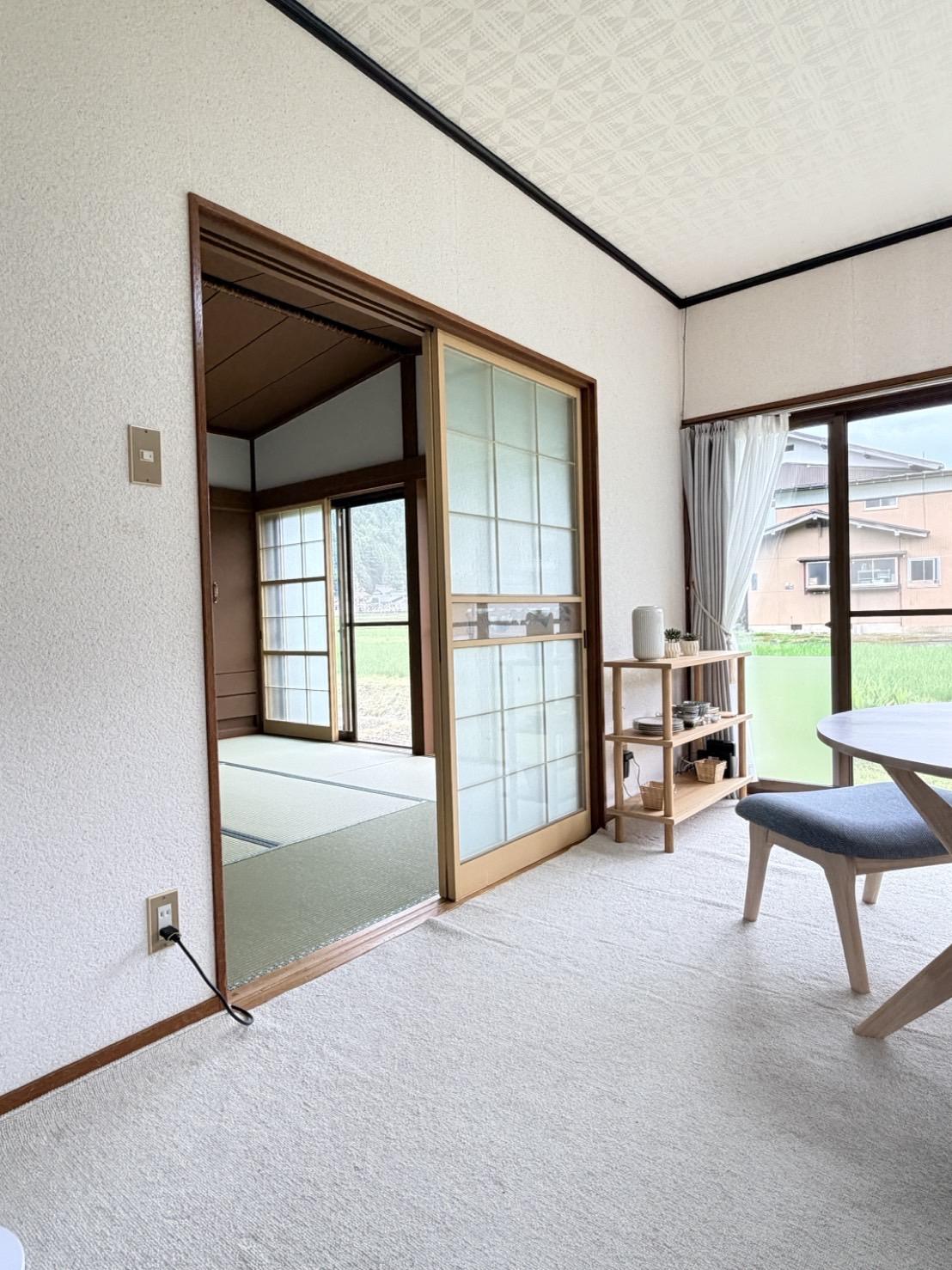 リトリートおおざわの居間